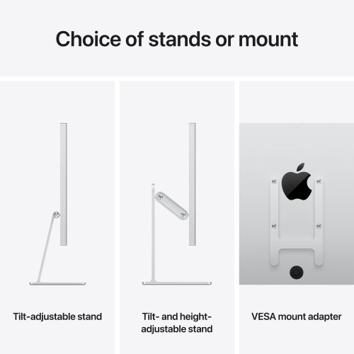 Apple Studio Display - Nano-texture glass - Tilt-adjustable stand
