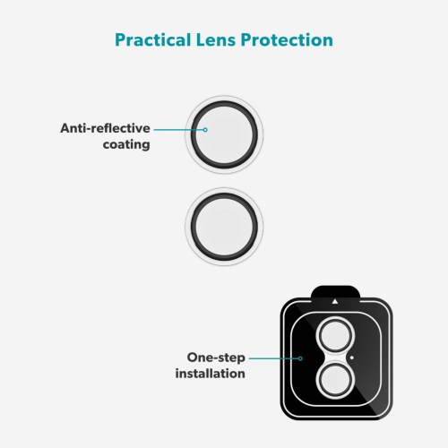 Epico Glass Lens Protectors for iPhone 17 - Clear