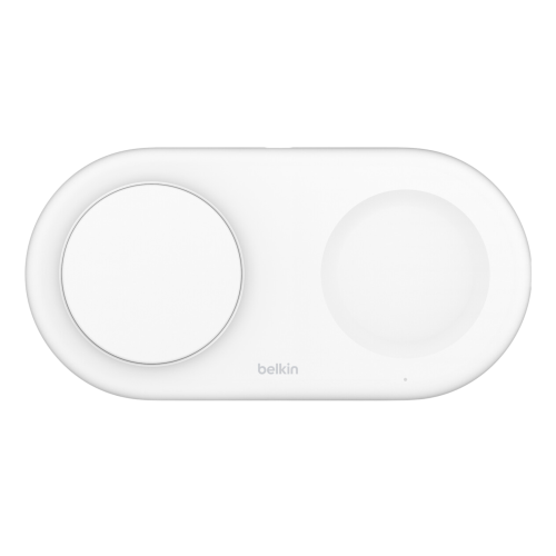 Belkin 2in1 Wireless Magnetic Charging Station with Qi2 - White