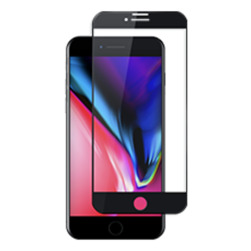 iDeal by EPICO PREMIUM PROGRAM 3D+ GLASS iPhone 6/6S/7/8/SE - black