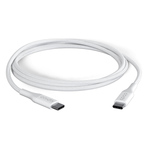 C&C USB-C to USB-C Cable (1.2m) - White