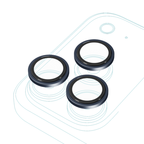 Epico Aluminium Lens Protectors for iPhone 17 Pro/17 Pro Max - Blue